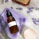 Lavender essential oil with spa massage accessories Lavender essential oil with spa massage accessories - PhotoDune Item for Sale