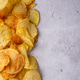 Crispy fresh potato chips, junk food Crispy fresh potato chips, junk food - PhotoDune Item for Sale