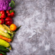 Corn, pepper, cauliflower, carrot, cucumber, tomato and zucchini Corn, pepper, cauliflower, carrot, cucumber, tomato and zucchini - PhotoDune Item for Sale