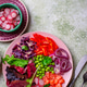 Ketogenic bowl with vegetables and salmon Ketogenic bowl with vegetables and salmon - PhotoDune Item for Sale