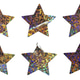 Collection of six sparkling holographic star-shaped stickers with realistic foil creases and iridesc Collection of six sparkling holographic star-shaped stickers with realistic foil creases and iridesc - PhotoDune Item for Sale