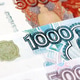 Russian ruble paper banknotes pile on table. Russia RUB currency money bills in big amount Russian ruble paper banknotes pile on table. Russia RUB currency money bills in big amount - PhotoDune Item for Sale