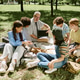 Diverse Teen Students Studying Outdoors with Teacher Using Laptop Diverse Teen Students Studying Outdoors with Teacher Using Laptop - PhotoDune Item for Sale