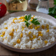 Traditional Rice Pilaf with Sweet Corn Served on an Elegant White Plate Traditional Rice Pilaf with Sweet Corn Served on an Elegant White Plate - PhotoDune Item for Sale