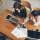 Brainstorming meeting to plan Strategy Business Concept. Collaborate team and Planning between Profe Brainstorming meeting to plan Strategy Business Concept. Collaborate team and Planning between Profe - PhotoDune Item for Sale