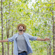 Young Man Finding Peace in Nature Forest for Mental Wellness and Mindful Living Young Man Finding Peace in Nature Forest for Mental Wellness and Mindful Living - PhotoDune Item for Sale
