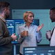 Diverse Business Team Discussing Data Strategy during Coffee Break Diverse Business Team Discussing Data Strategy during Coffee Break - PhotoDune Item for Sale