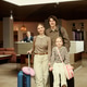 Portrait of Family Travelers Posing in Hotel Lobby before Vacation Portrait of Family Travelers Posing in Hotel Lobby before Vacation - PhotoDune Item for Sale