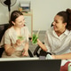 Multiethnic Adult Women Drinking Cocktails during Office Break Multiethnic Adult Women Drinking Cocktails during Office Break - PhotoDune Item for Sale