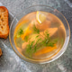 Healthy Nordic Clear Salmon Soup With Fresh Dill Lemon And Vegetables In Glass Bowl Healthy Nordic Clear Salmon Soup With Fresh Dill Lemon And Vegetables In Glass Bowl - PhotoDune Item for Sale