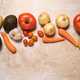 Fresh Vegetables Arranged on a Light Surface Ready for Cooking Fresh Vegetables Arranged on a Light Surface Ready for Cooking - PhotoDune Item for Sale