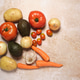 Fresh Vegetables Arranged on a Light Surface Ready for Cooking Fresh Vegetables Arranged on a Light Surface Ready for Cooking - PhotoDune Item for Sale