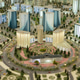 Architectural model displaying residential complex in city Architectural model displaying residential complex in city - PhotoDune Item for Sale
