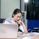 Successful Asian Businesswoman Analyzing Finance on Tablet and Laptop at modern Office Desk tax, rep Successful Asian Businesswoman Analyzing Finance on Tablet and Laptop at modern Office Desk tax, rep - PhotoDune Item for Sale