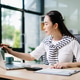 Successful Asian Businesswoman Analyzing Finance on Tablet and Laptop at modern Office Desk tax, rep Successful Asian Businesswoman Analyzing Finance on Tablet and Laptop at modern Office Desk tax, rep - PhotoDune Item for Sale