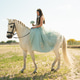 Quinceanera riding white horse across countryside during traditional celebration vertical Quinceanera riding white horse across countryside during traditional celebration vertical - PhotoDune Item for Sale