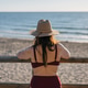 Woman with vitiligo embracing body positivity on beach Woman with vitiligo embracing body positivity on beach - PhotoDune Item for Sale