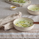Chilled cucumber gazpacho soup bowls oil drizzle bowls summer natural healthy Chilled cucumber gazpacho soup bowls oil drizzle bowls summer natural healthy - PhotoDune Item for Sale