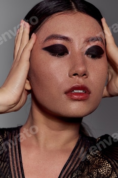 A Woman's Gaze: Intriguing Portrait of Asian Beauty 2 E11CDHT.jpg?w=350&h=350&cf fit=scale down&mark=https%3A%2F%2Fassets.market storefront.envato static.com%2Fwatermarks%2Fphoto 260724