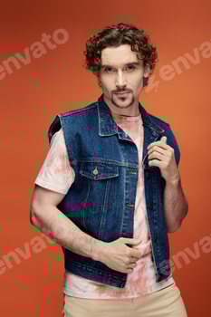 Handsome Emotional Man Posing Against a Vibrant Orange Backdrop 2 E11D2LE.jpg?w=350&h=350&cf fit=scale down&mark=https%3A%2F%2Fassets.market storefront.envato static.com%2Fwatermarks%2Fphoto 260724