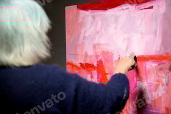 Older woman unrecognizable artist painting an abstract artwork 2 E118KQWL.jpg?w=350&h=350&cf fit=scale down&mark=https%3A%2F%2Fassets.market storefront.envato static.com%2Fwatermarks%2Fphoto 260724