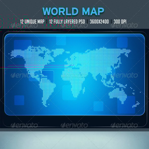 Map Graphics & Vectors | GraphicRiver