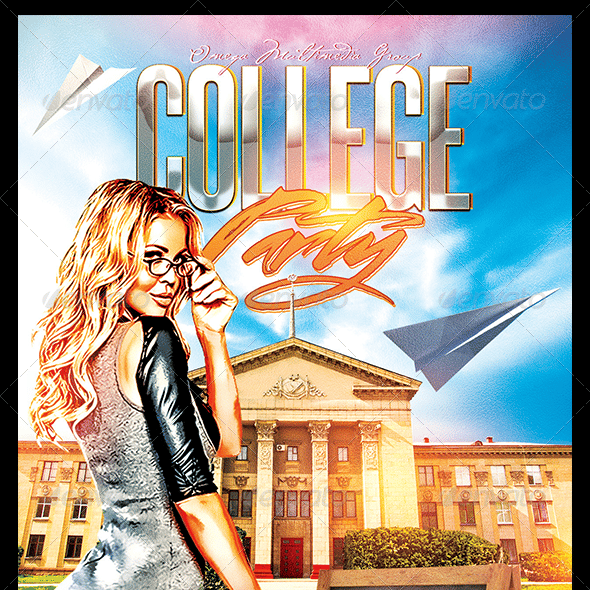 College Graphics, Designs & Templates | GraphicRiver