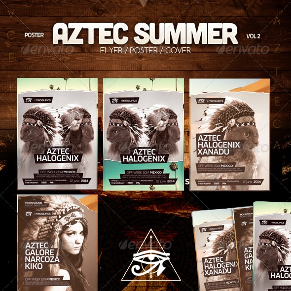 Azteca Graphics, Designs & Templates | GraphicRiver