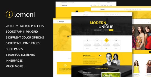 Pixel Website Templates | ThemeForest