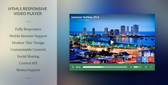 Video Player HTML5 Templates | CodeCanyon