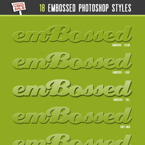 Emboss Graphics, Designs & Templates | GraphicRiver