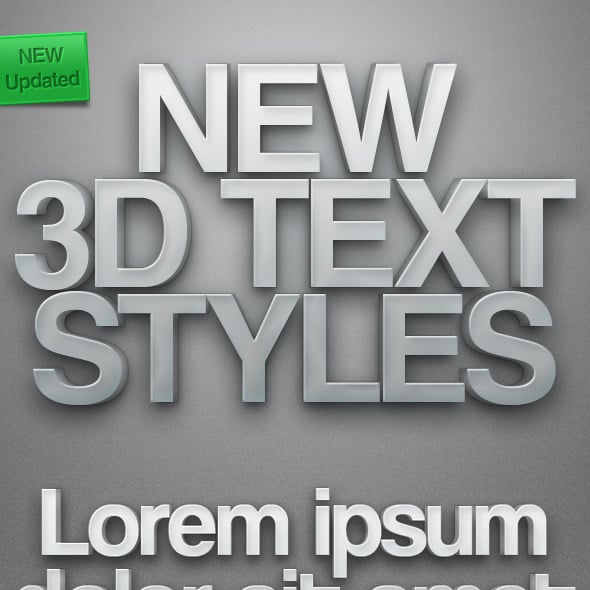 Text Graphics, Designs & Templates | GraphicRiver