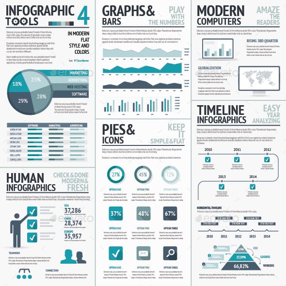 Infography Graphics, Designs & Templates | GraphicRiver