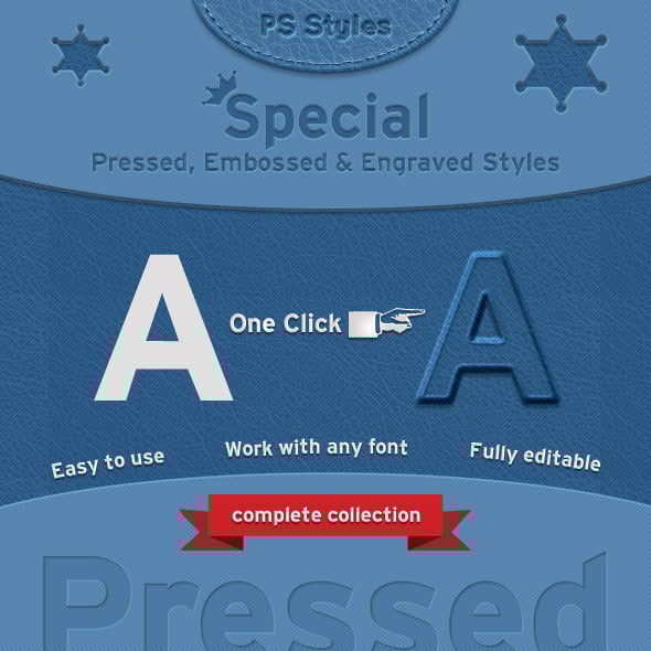 Emboss Graphics, Designs & Templates | GraphicRiver