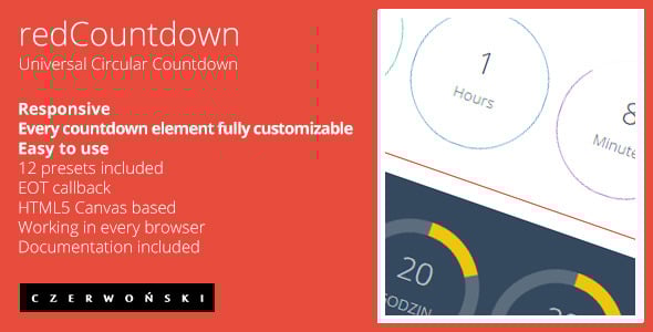 JavaScript & jQuery Countdown Timers from CodeCanyon