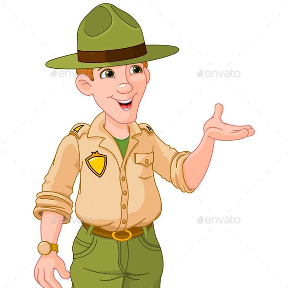 Ranger Cartoon Graphics, Designs & Templates from GraphicRiver