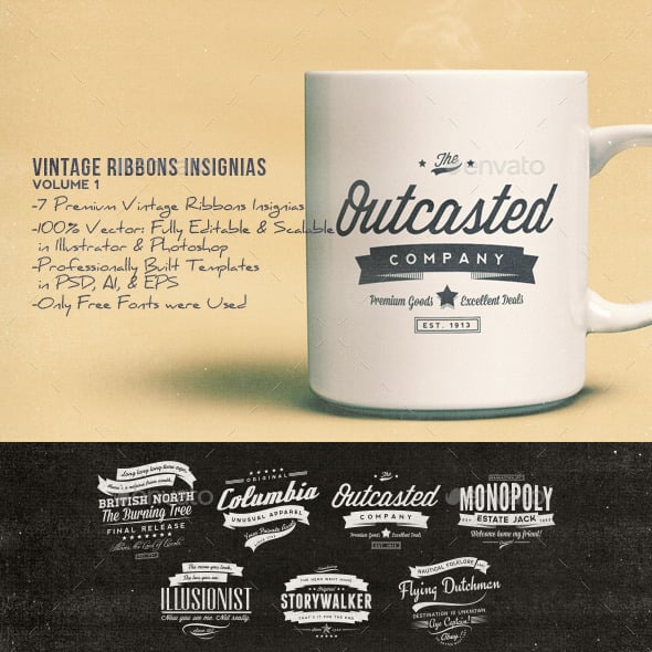 Insignia Graphics, Designs & Templates | GraphicRiver