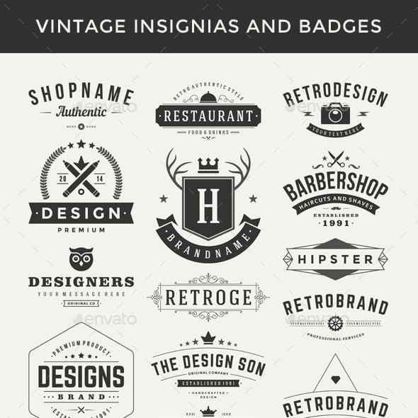 Insignia Graphics, Designs & Templates | GraphicRiver