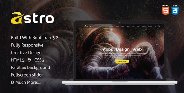 Astro Website Templates | ThemeForest