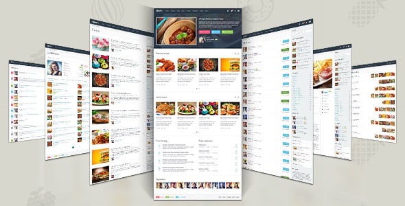 Recipe Website Templates | ThemeForest