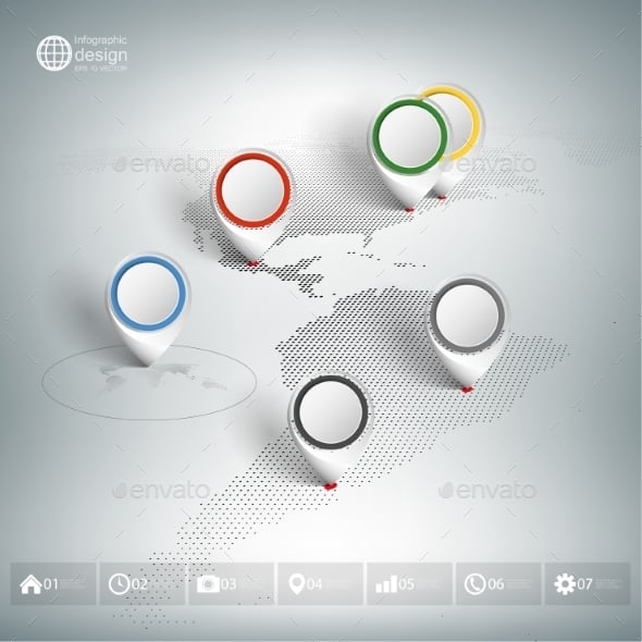 Locator Chart Graphics, Designs & Templates from GraphicRiver