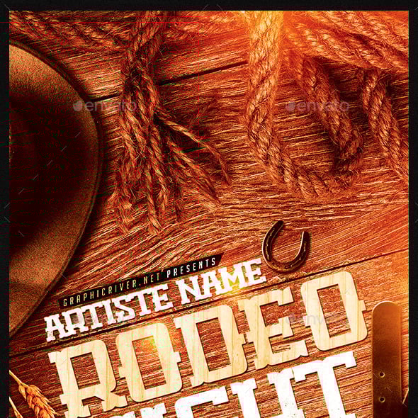 Rodeo Graphics, Designs & Templates | GraphicRiver