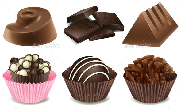 Chocolate Graphics, Designs & Templates | GraphicRiver