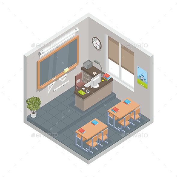 Classroom Graphics, Designs & Templates | GraphicRiver