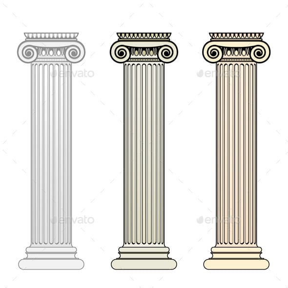 Columns Graphics, Designs & Templates | GraphicRiver