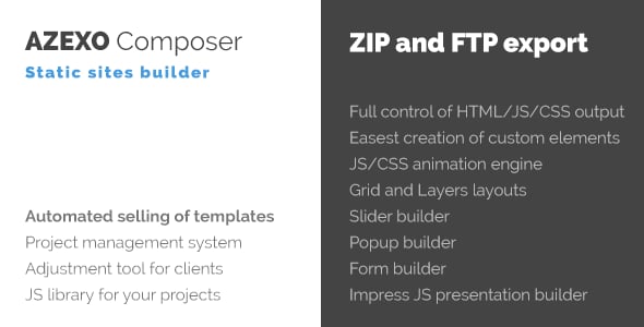 Page Builder JavaScript Templates | CodeCanyon