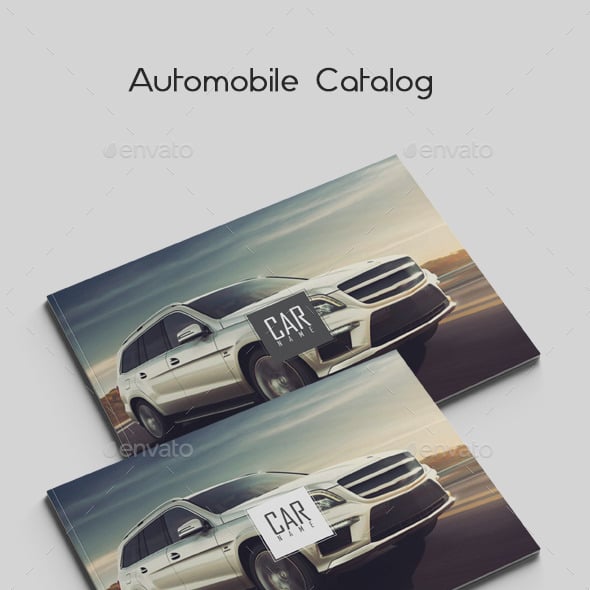 Automobile Catalog Templates from GraphicRiver