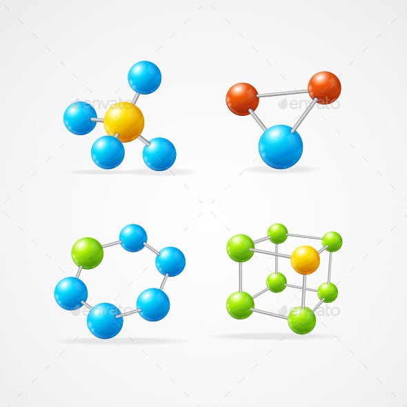Molecule Graphics, Designs & Templates | GraphicRiver
