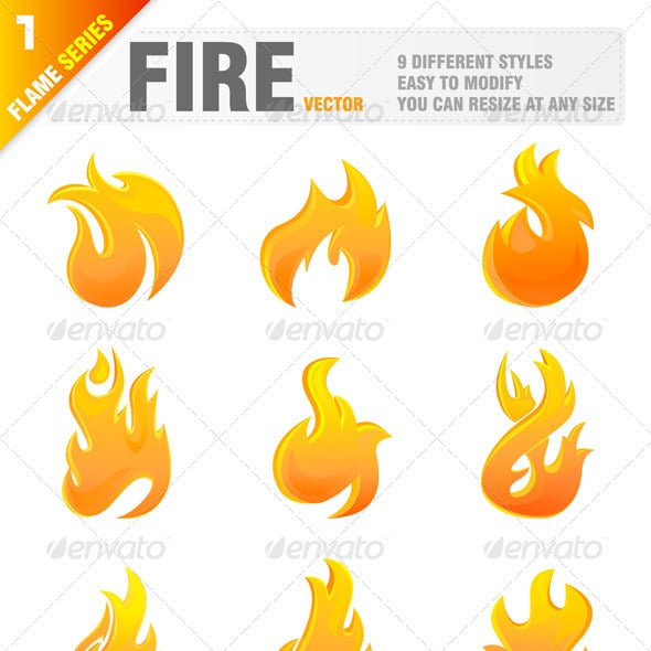 Fire Graphics, Designs & Templates | GraphicRiver