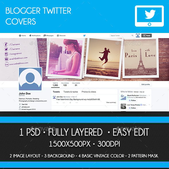 Bloger Graphics, Designs & Templates | GraphicRiver